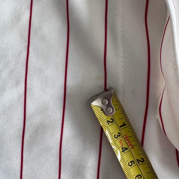 Vintage 2000 Authentic Russell Ken Griffey Jr MLB Cincinnati Reds Jersey Mens 48 - Picture 9 of 12